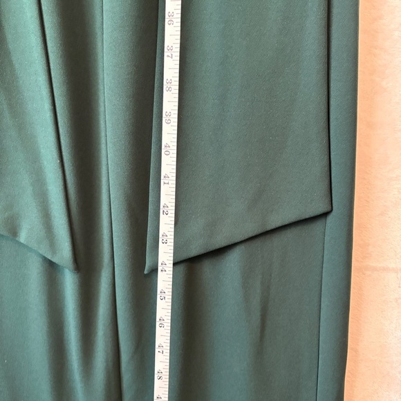BHLDN womens emerald green London Crepe Dress open back formal maxi gown size 4 - Picture 11 of 15